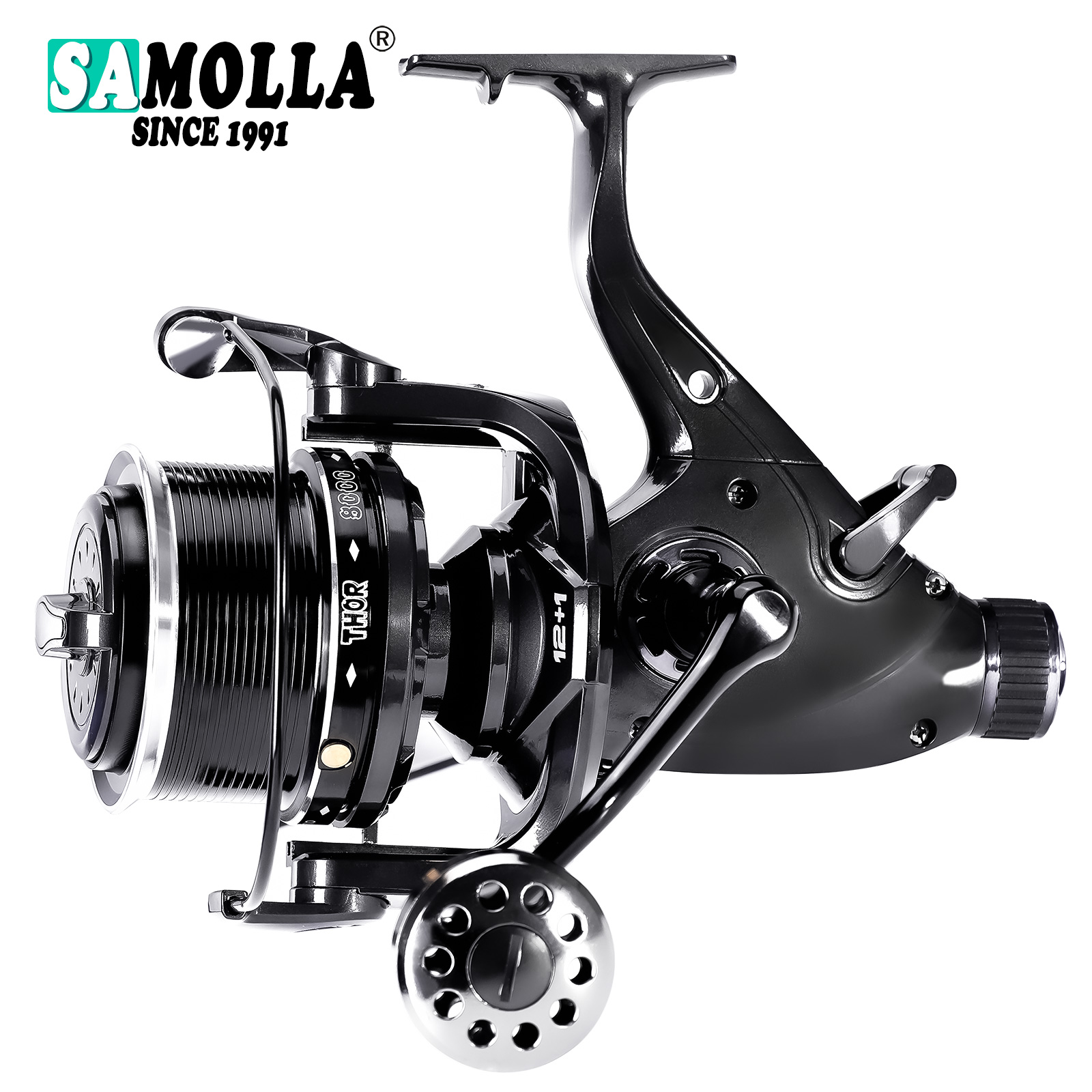 Abu Garcia Reel Max - ใหม่ปลาคาร์พตกปลา Reel Spinning Reels ลากคู่สูงสุด 27