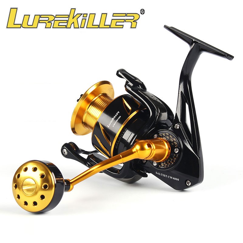 Abu Garcia Reel Max - รอกตกปลา Lurekiller แบบโลหะเต็มตัว รอกสปินนิ่ง รอกจิ๊กกิ้ง สำหรับตกปลาทะเล
