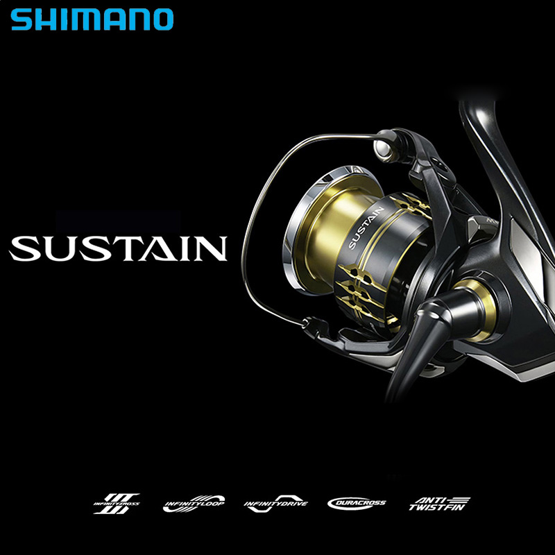 Shimano Reel Sustain - รอกสปินนิ่ง SHIMANO 2025 SUSTAIN รองรับน้ำหนักเหยื่อ 205-270