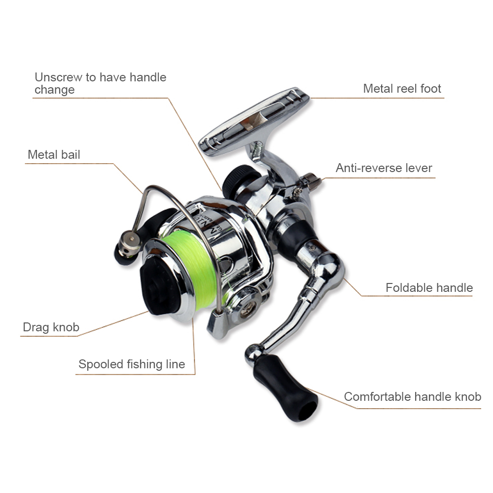 กระเป๋าพับตกปลาRod Reel Combo  - Penn Reel Fierce บทวิจารณ์และราคา