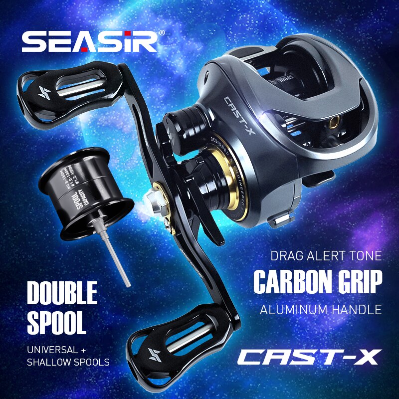 SEASIR Cast-X Baitcasting Reel - Kastking Reel Zephyr บทวิจารณ์และราคา
