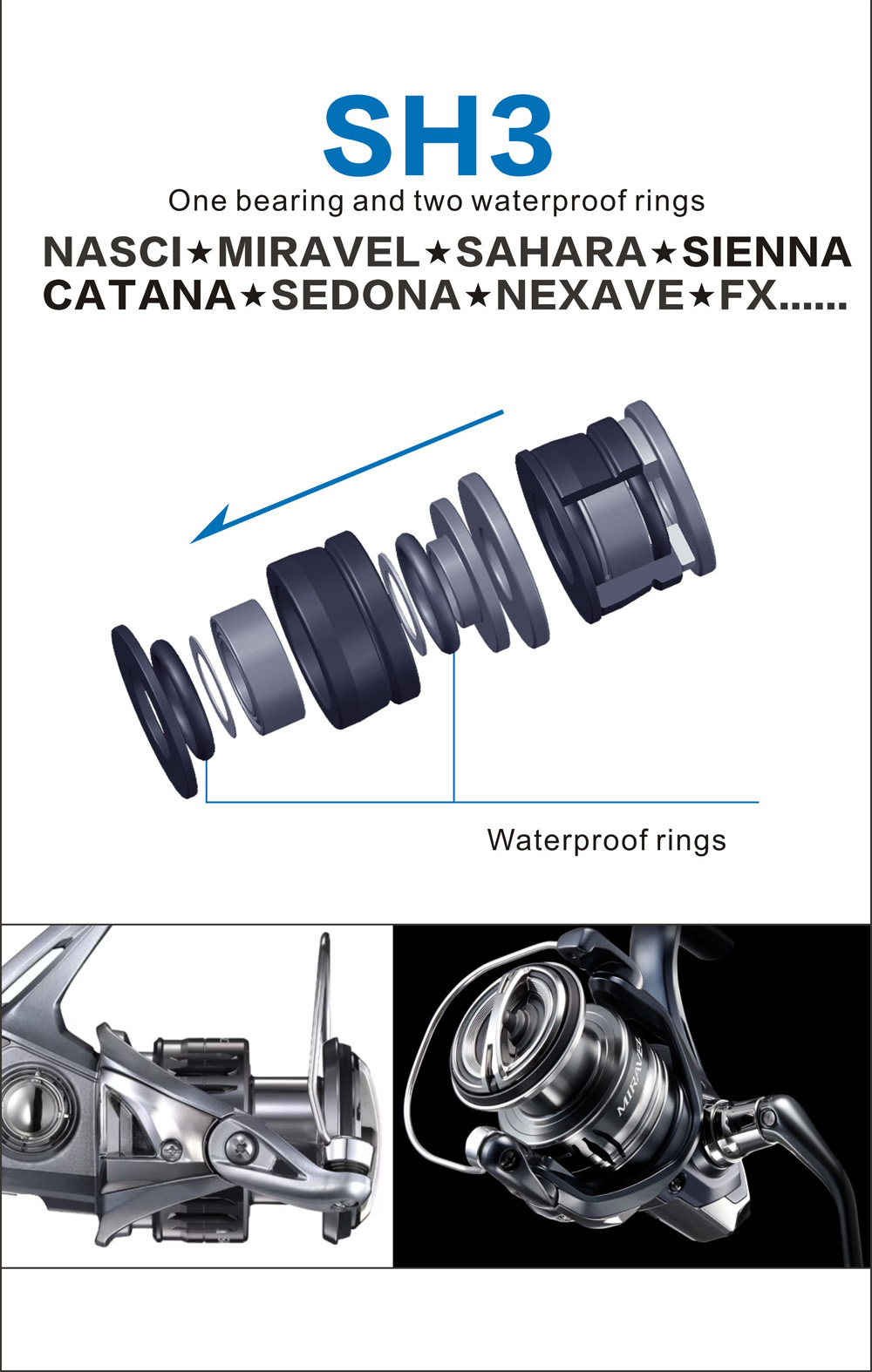 BassLegend สำหรับรอกตกปลาแบบสป - Shimano Reel Stradic บทวิจารณ์และราคา