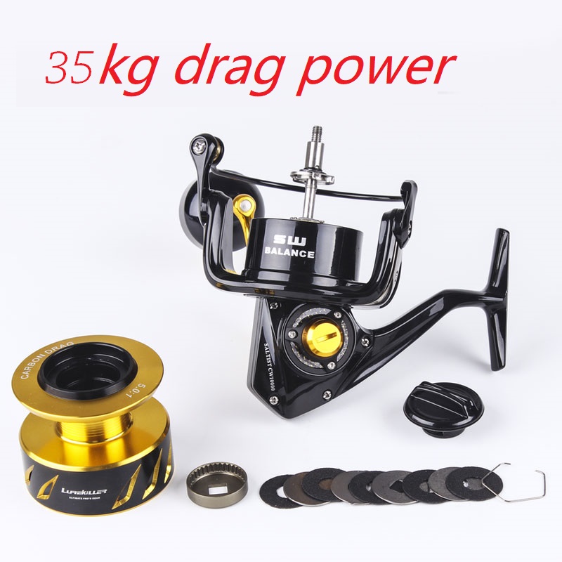 รอกตกปลา Lurekiller แบบโลหะเต็ - Abu Garcia Reel Max บทวิจารณ์และราคา