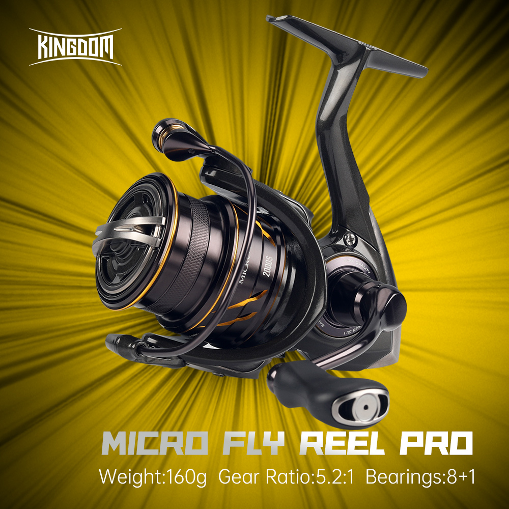 รอกตกปลา Kingdom Micro Fly Pro - Kastking Reel Zephyr บทวิจารณ์และราคา