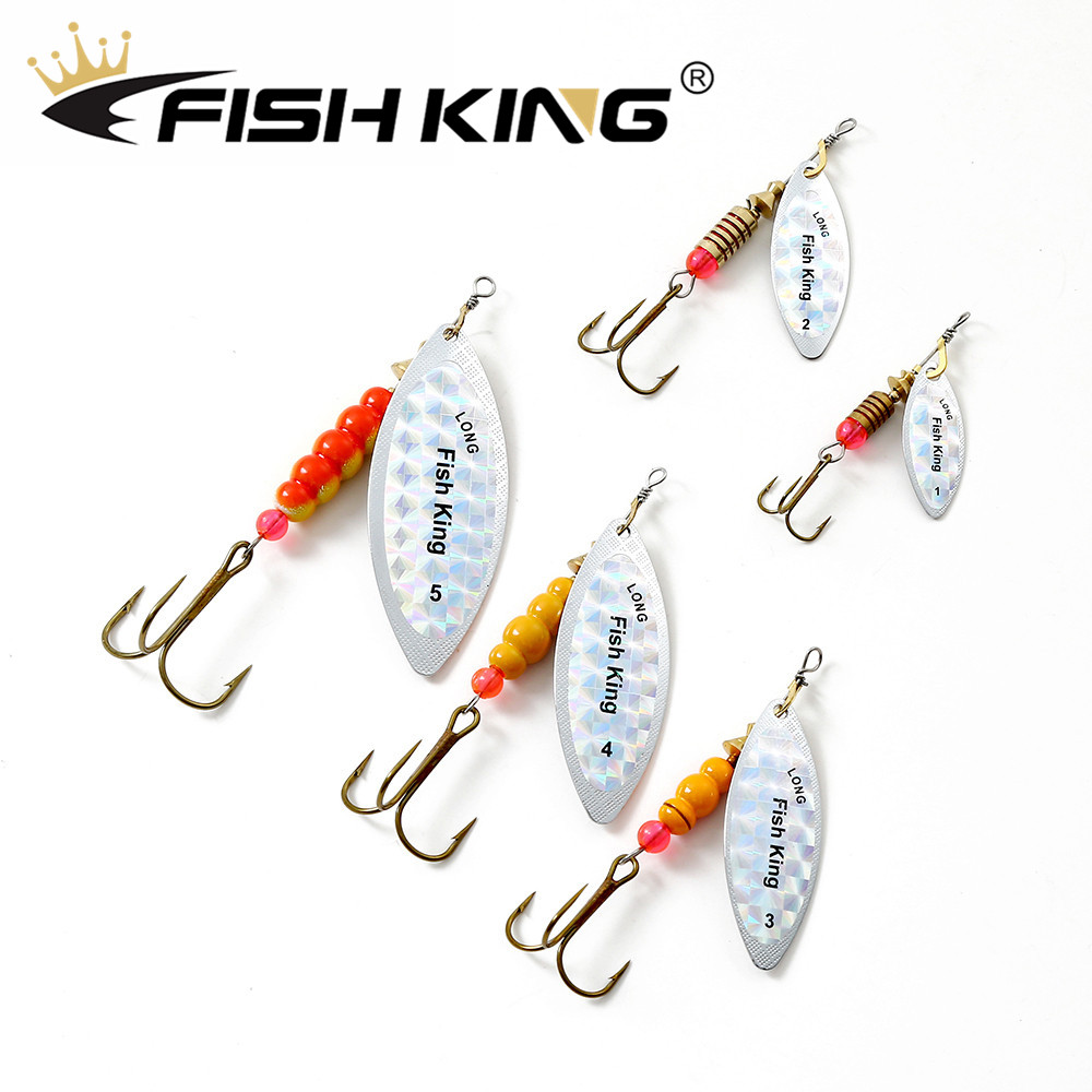 ปลา KING 1Pcs โลหะเหยื่อล่อปลา - Fishing Hook Treble บทวิจารณ์และราคา